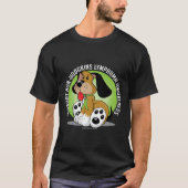 Non-Hodgkins Lymphoma Dog T-shirt (Voorkant)