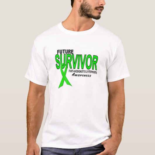 Non-Hodgkins Lymphoma Future Survivor T-shirt (Voorkant)