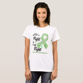 Non-Hodgkin's Lymphoma Her Fight is our Fight T-shirt (Voorkant volledig)