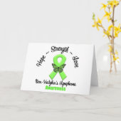 Non-Hodgkin's Lymphoma Hope Kaart (Gele Bloem)