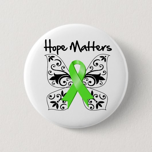 Non-Hodgkins Lymphoma Hope Matters Ronde Button 5,7 Cm (Voorkant)