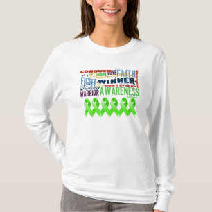 Non-Hodgkins Lymphoma Inspirerend Woorden T-shirt