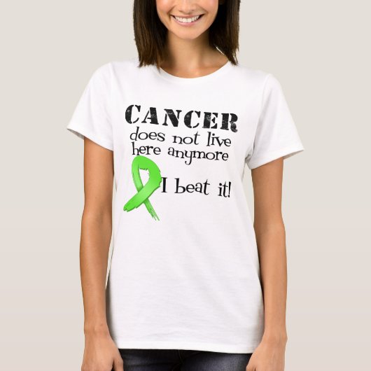 Non Hodgkins Lymphoma leeft hier niet meer T-shirt (Voorkant)