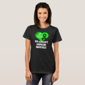 Non Hodgkins Lymphoma mama Wife Survivor T-shirt (Voorkant volledig)