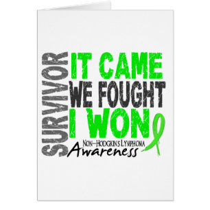 Non-Hodgkins Lymphoma Survivor We vonden het leuk