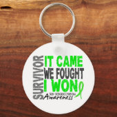Non-Hodgkins Lymphoma Survivor We vonden het leuk Sleutelhanger (Voorkant)