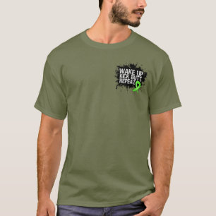 Non-Hodgkins Lymphoma Wake Up Kick Butt T-shirt