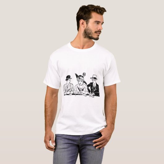 Non-monogamie - Polyamoureus - Polyamory T-shirt (Voorkant volledig)