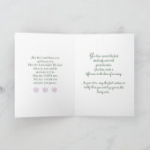 Non  Naam Retirement Lotus Flower op C Kaart (Binnen)