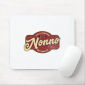  non-no als opa maar koeler - Italiaans Muismat (Met muis)