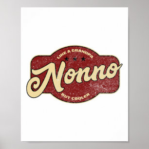  non-no als opa maar koeler - Italiaans Poster