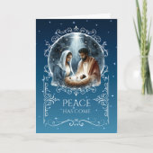 Non-Photo Christmas Holiday Card African-American Feestdagen Kaart (Voorkant)