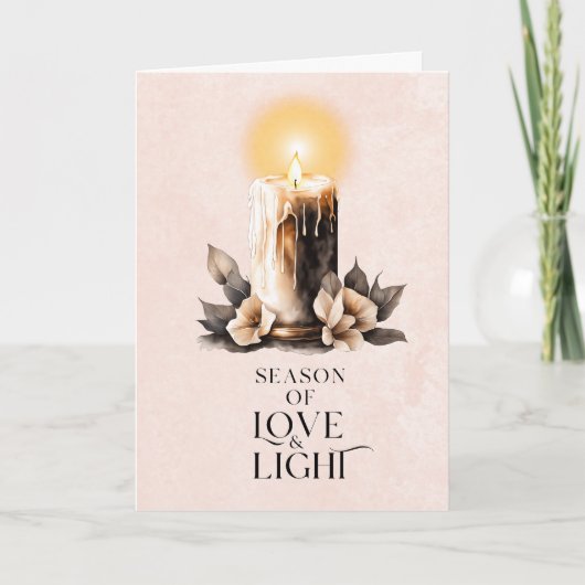 Non-Photo Folded Holiday Greeting Card Feestdagen Kaart (Voorkant)