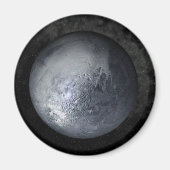 Non-Planet Pluto Astronomie Collector Magnet (Voorkant)