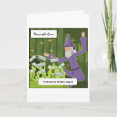 Non-profit fondsenwerver bedankkaart kaart (Voorkant)