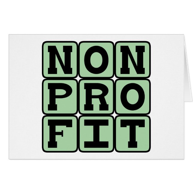Non-profit, Organisatie-aanduiding (Voorkant Horizontaal)