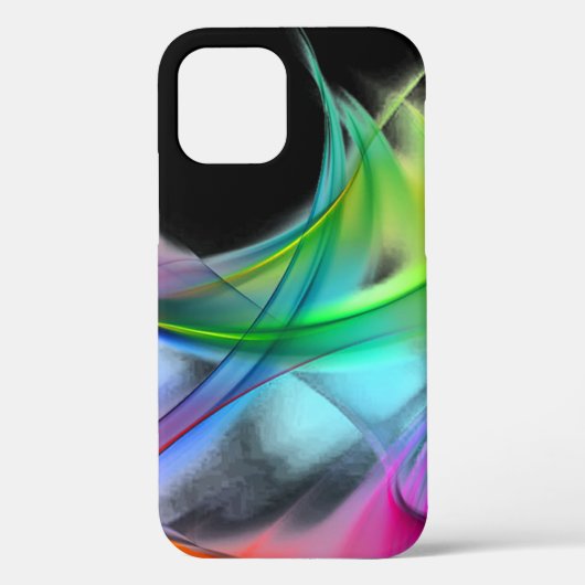 Non Rainbow Abstract ontwerp Case-Mate iPhone Case (Achterkant)