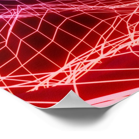 Non-ruimte-landschap: piramide poster (Hoek)