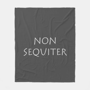 Non-sequiteur Fleece Deken