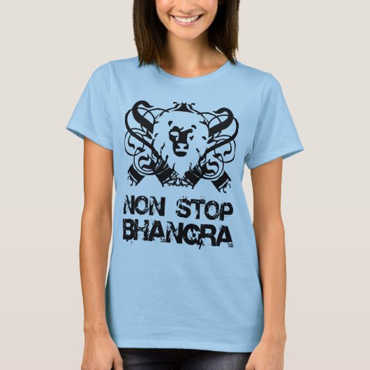 Non-Stop Bhnagra Logo (Klassiek) T-shirt (Voorkant)