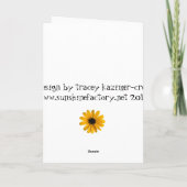 non-stop hilariteitsblanco kaart (Achterkant)