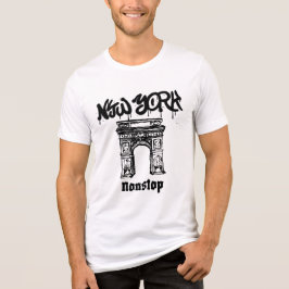 Non-Stop New York – Erfgoed ontmoet stadsdrukte Tri-Blend Shirt