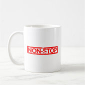 Non-stop stempel koffiemok (Links)