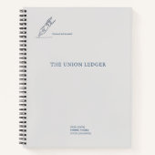 Non traditional Civil Ceremony Wedding  Notitieboek (Voorkant)