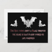 Non-Vampires Briefkaart (Voorkant / Achterkant)