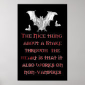 Non-Vampires Poster (Voorkant)