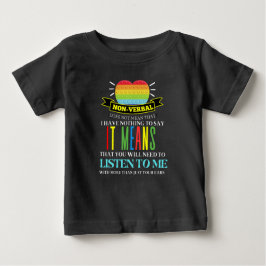 Non-verbale Autisme Bewustzijn Liefde T-SHIRT