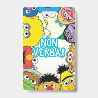 Non-verbale badge