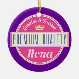 Nona (Funny) Gift Keramisch Ornament