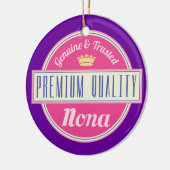 Nona (Funny) Gift Keramisch Ornament (Links)