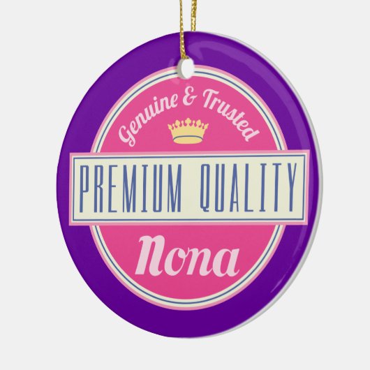 Nona (Funny) Gift Keramisch Ornament (Links)