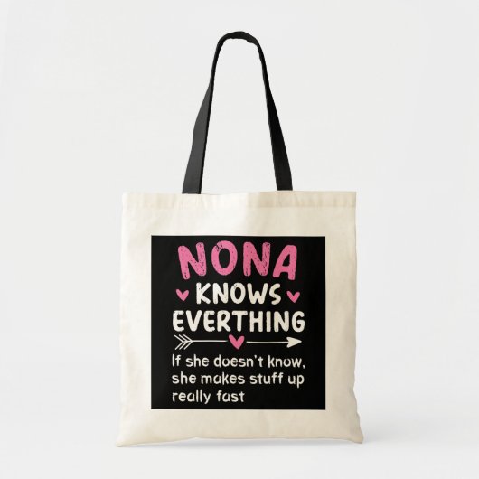 Nona kent alles Moederdag Tote Bag (Voorkant)