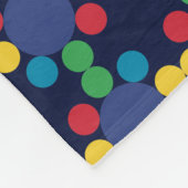 Nona oma kleinkinderen familie knuffels monogram fleece deken (Hoek)