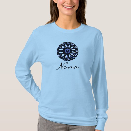 Nona Smiling Flower Shirt (Voorkant)