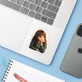 Nona Sticker Collectie (Laptop met iPhone)