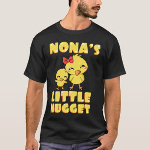Nona's Kleine Brokjes Kip Liefhebber Oma Motief T-shirt