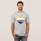 NONBINAIR HART T-SHIRT (Voorkant volledig)