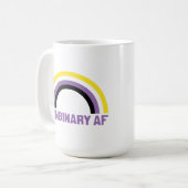 Nonbinaire AF Koffiemok (Voorkant links)