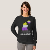 Nonbinary Beer Ballon Lgbtq Nonbinary Flag Nonbina T-shirt (Voorkant volledig)