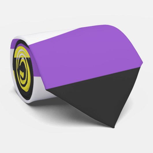 Nonbinary Colors Krawatte Stropdas (Opgerold)