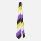 Nonbinary Colors Krawatte Stropdas (Voorkant)