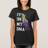 Nonbinary DNA Molecule LGBT Nonbinary Pride Nonbin T-shirt (Voorkant)