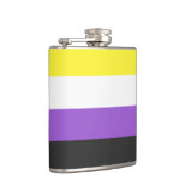 NonBinary Flag Heupfles (Rechts)