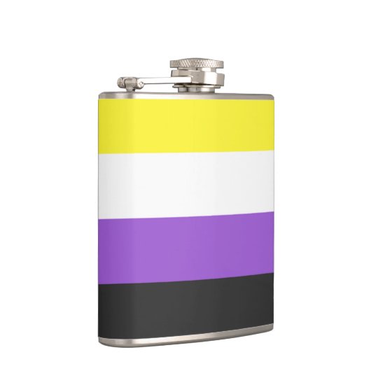 NonBinary Flag Heupfles (Rechts)