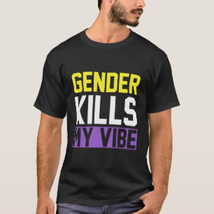 Nonbinary Flag LGBT Niet Binair T-shirt