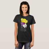 Nonbinary Flag Niet Binaire Pride LGBTQ Luiaard T-shirt (Voorkant volledig)